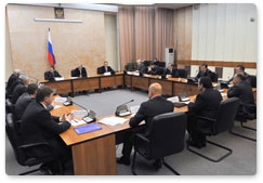 Председатель Правительства Российской Федерации В.В.Путин встретился в г.Перми с представителями деловых  кругов