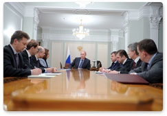 Председатель Правительства Российской Федерации В.В.Путин провёл совещание по итогам его рабочей поездки в Пермский край