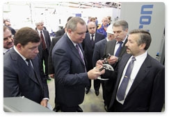 Заместитель Председателя Правительства Российской Федерации Д.О.Рогозин прибыл с рабочей поездкой в Свердловскую область