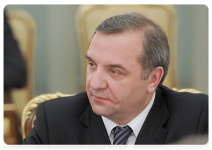 State Secretary and Deputy Minister of Civil Defence, Emergencies and Disaster Relief Vladimir Puchkov