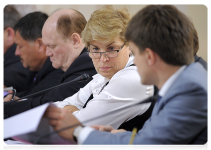 Deputy Finance Minister Tatyana Nesterenko