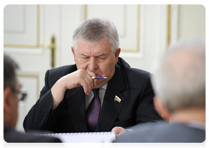 Chairman of the Committee on Education at the State Duma Federal Assembly, Alexander Dyagteryov