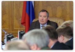 Заместитель Председателя Правительства Российской Федерации Д.О.Рогозин провёл совещание по вопросу состояния и перспектив развития стрелковых вооружений и боеприпасов к ним в интересах силовых структур и ведомств