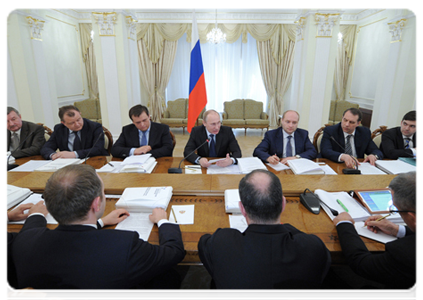 Председатель Правительства Российской Федерации В.В.Путин провёл заседание наблюдательного совета Агентства стратегических инициатив