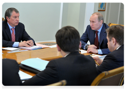 Председатель Правительства Российской Федерации В.В.Путин провёл совещание по вопросу развития розничного рынка электроэнергии