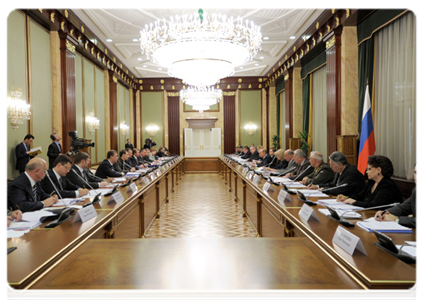 Председатель Правительства Российской Федерации В.В.Путин провёл заседание Координационного совета по делам ветеранов при Правительстве Российской Федерации