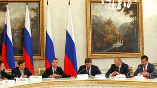 Председатель Правительства Российской Федерации Д.А.Медведев провёл заседание Правительственной комиссии по вопросам социально-экономического развития Северо-Кавказского федерального округа