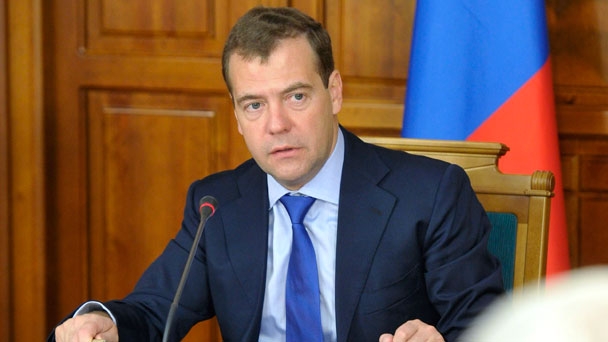 Председатель Правительства Российской Федерации Д.А.Медведев провёл совещание о ситуации, сложившейся в субъектах Российской Федерации, подвергшихся воздействию аномально высоких температур в 2012 году