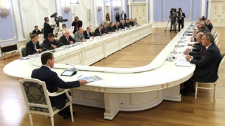 Председатель Правительства Д.А.Медведев провёл совещание по вопросу обеспечения качества и надёжности космической техники