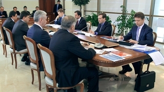 Рабочая встреча по вопросу развития Московского транспортного узла