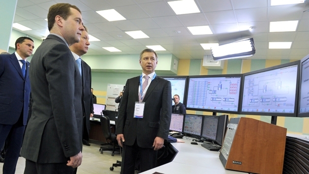 Visit to the Zapolyarny oil and gas condensate field