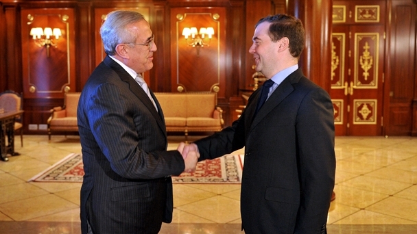 Встреча с Президентом Ливанской Республики Мишелем Слейманом