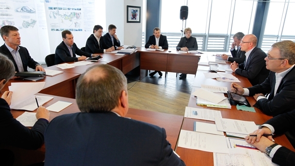 Meeting on Preparations for 2013 Trial Competitions at Olympic facilities in Sochi