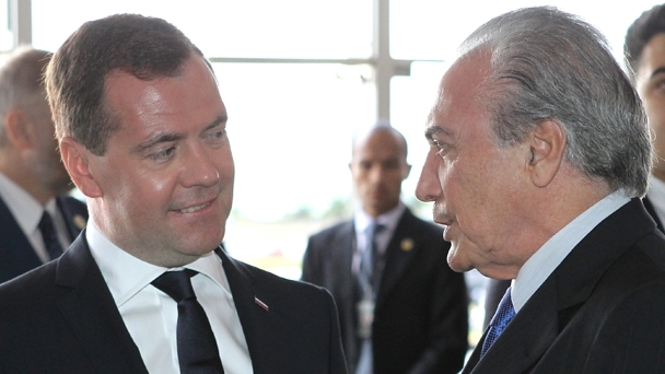 Meeting with Brazilian Vice President Michel Temer