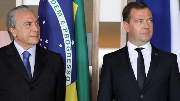 Заявление Дмитрия Медведева для прессы по итогам российско-бразильских переговоров