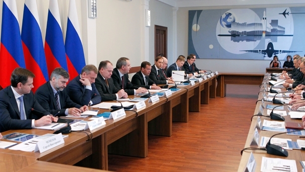Meeting on the prospects of aircraft engine manufacturing