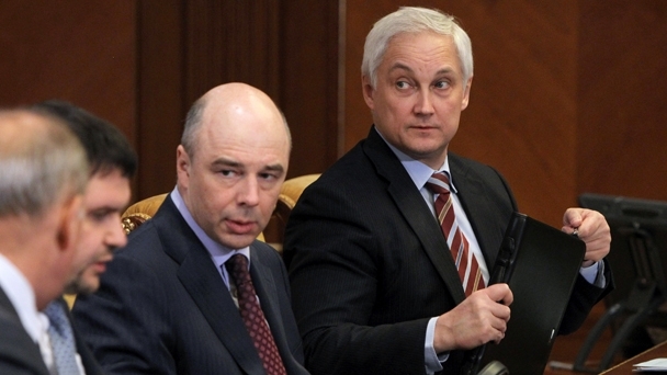 Finance Minister Anton Siluanov and Minister of Economic Development Andrei Belousov