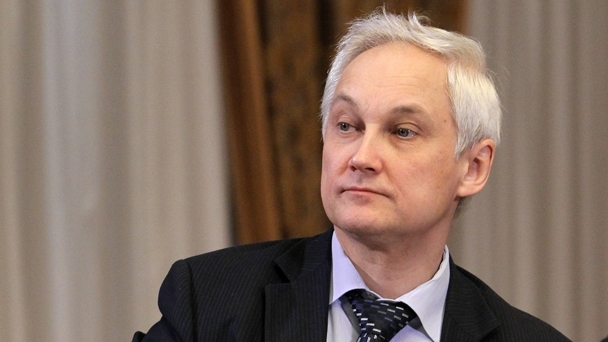 Minister of Economic Development Andrei Belousov