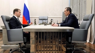 Рабочая встреча с главой Чувашской Республики Михаилом Игнатьевым