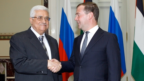 A meeting with President of the Palestinian National Authority Mahmoud Abbas