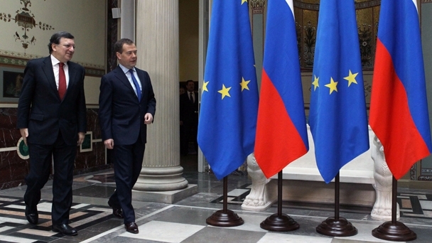 Председатель Правительства Дмитрий Медведев и Председатель Европейской комиссии Жозе Мануэл Баррозу