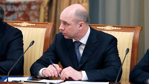 Глава Минфина Антон Силуанов на заседании Правительства