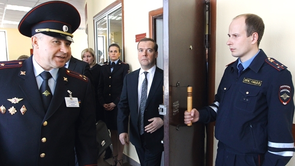 At the Odintsovskoye department of the State Inspection for Road Traffic Safety (GIBDD) of the Russian Interior Ministry