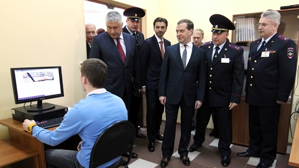 At the Odintsovskoye department of the State Inspection for Road Traffic Safety (GIBDD) of the Russian Interior Ministry