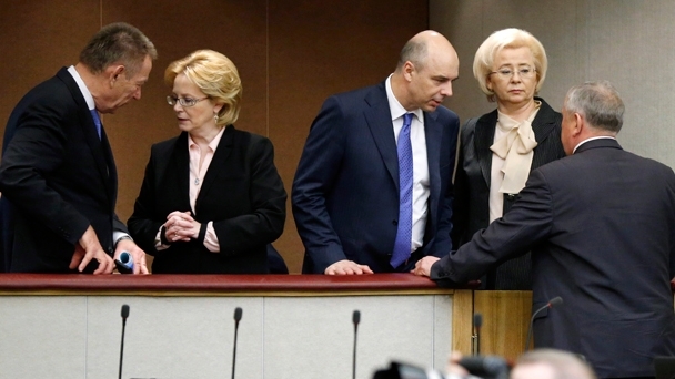 Before a meeting of the State Duma of the Federal Assembly