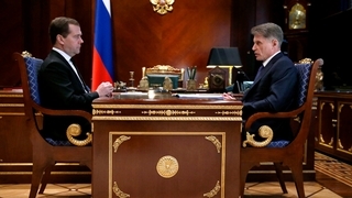 Рабочая встреча с губернатором Амурской области Олегом Кожемяко