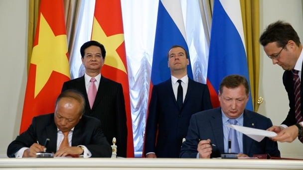 Dmitry Medvedev meets with Prime Minister of the Socialist Republic of Vietnam, Nguyen Tan Dung